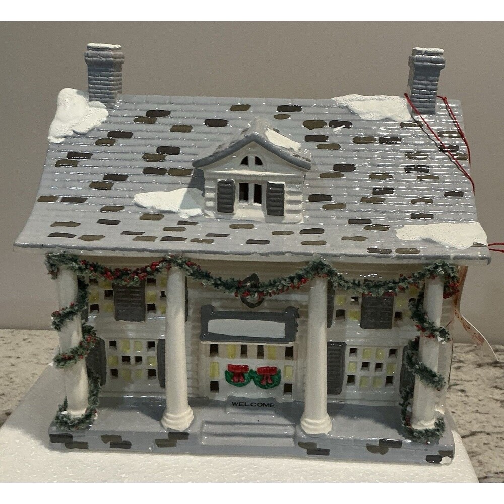Dept 56 Snow Village Cumberland House Village Retired NEW
